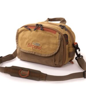 fishpond Blue River Chest/Lumbar Pack - Khaki/Sage Green