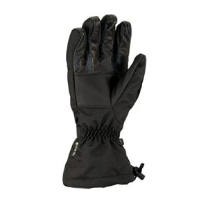 Gordini Men's Standard Gore Gauntlet Glove, Black, Medium