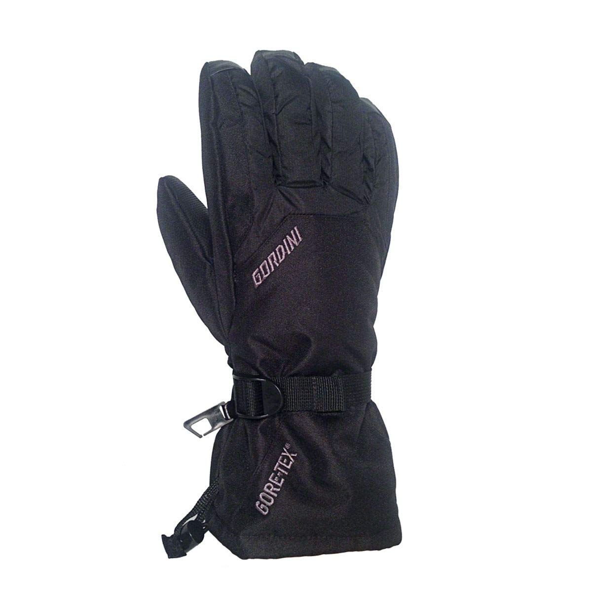 Gordini Women's Standard Gore-Tex Gauntlet Gloves, Black, Medium