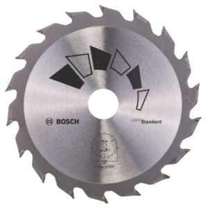 bosch 2609256802 standard circular saw blade,130 x 1,2 x 20/16 mm, 18 teeth