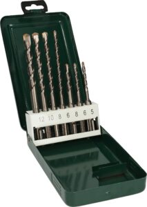 bosch 2609255543 sds-plus hammer drill bit set (7 pieces)