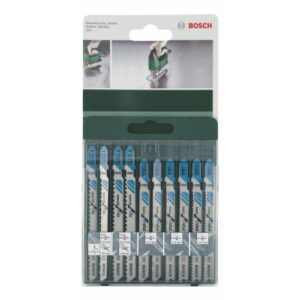 Bosch DIY 10tlg. Stichsägeblatt-Set Metal zum Sägen in Metall