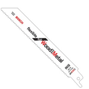 bosch 2609256711 sabre saw blade, bi-metal, s 922 hf