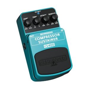 behringer cs400 compressor/sustainer pedal