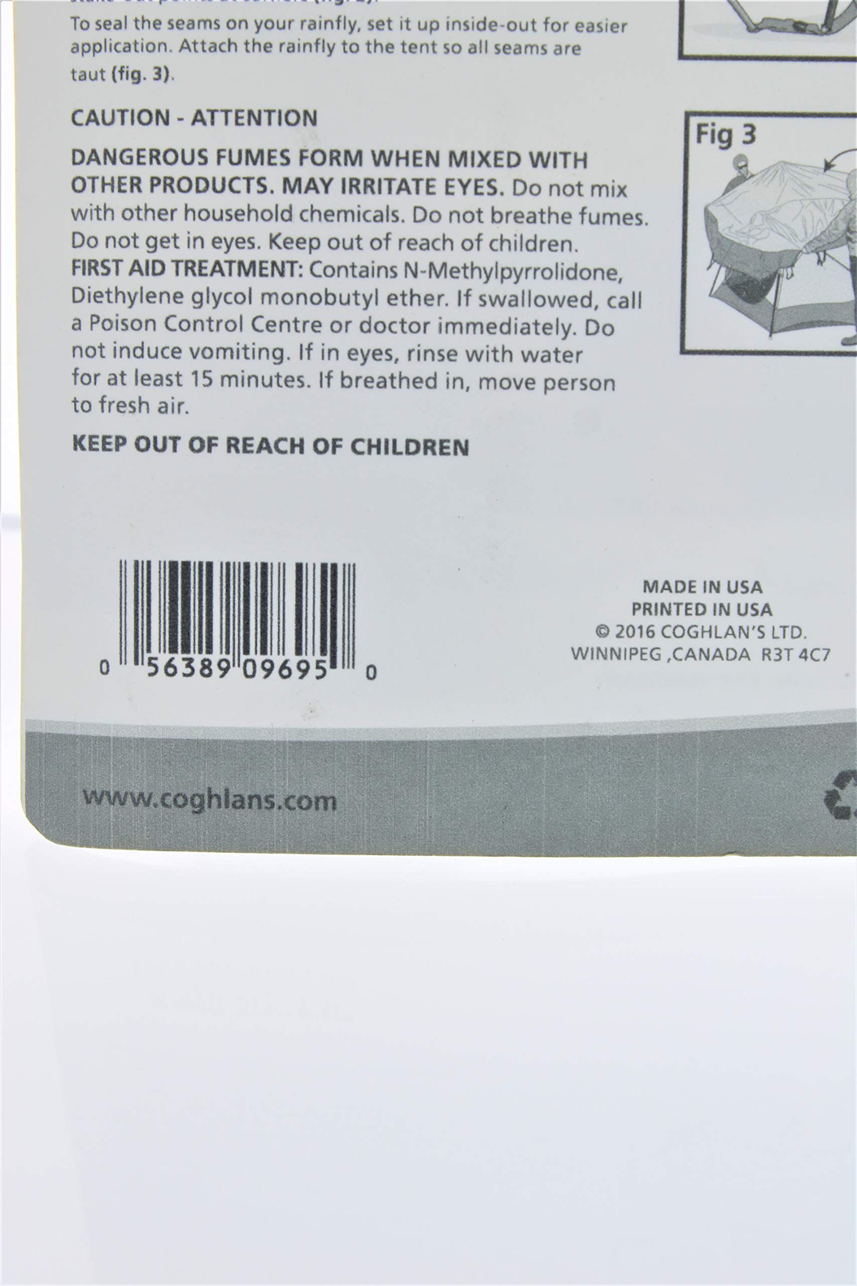 Coghlan'S Tent Seam Sealer 2 Fl. Oz