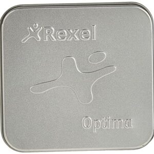 Rexel Optima HD70 Heavy Duty Staples, for Stapling up to 70 Sheets, Use with Optima Staplers, Box of 2500, 2102497, Silver