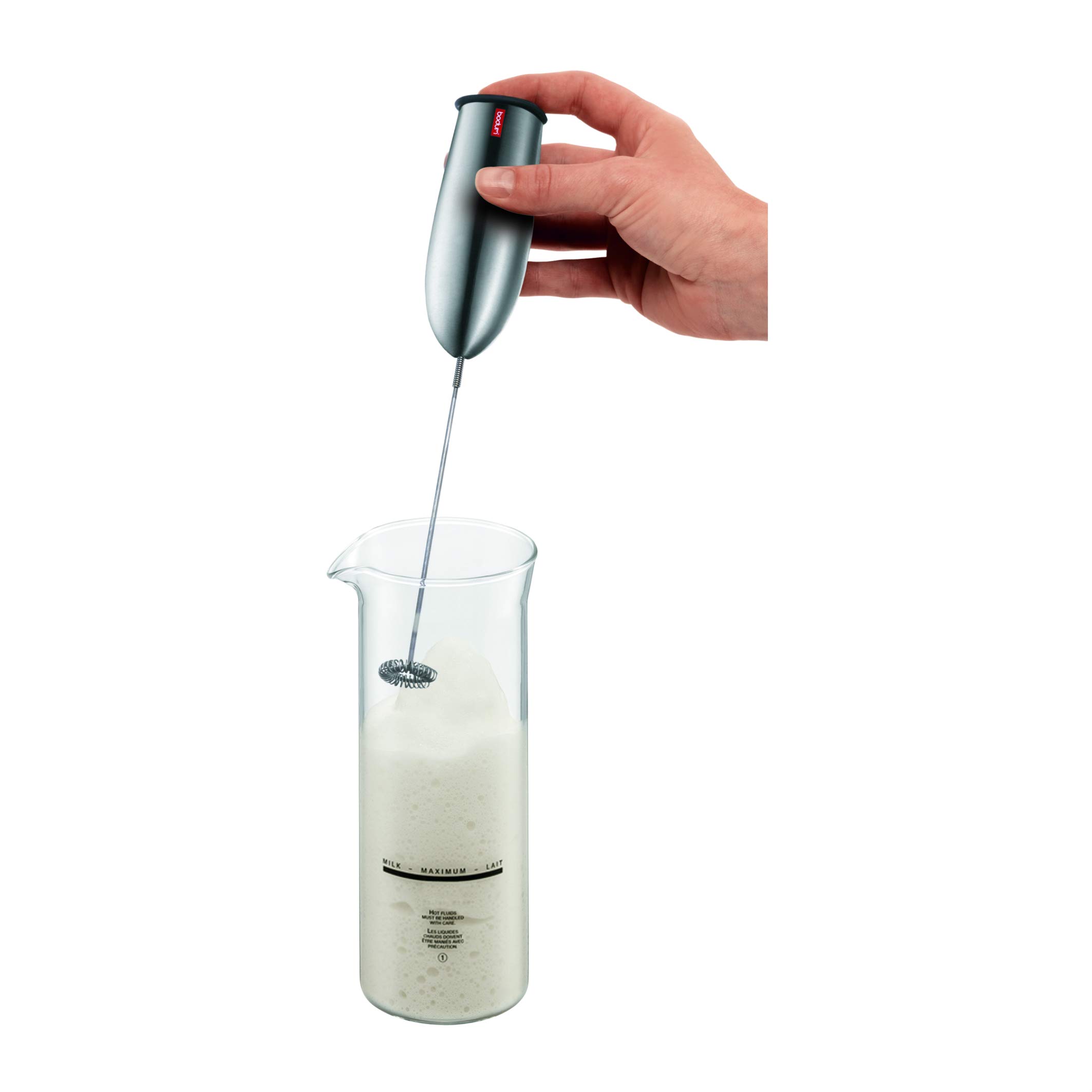 Bodum Schiuma Milk Frother, 1 EA, Stainless Steel