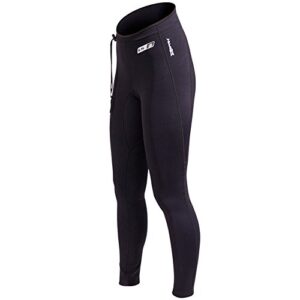 neo-sport wetsuit pants xspan super stretch 1.5mm neoprene. unisex design, watersports, swimming, obstacle, mud racing, scuba, surf, sup, personal watercraft