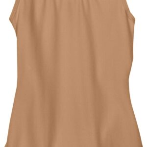 Capezio Girls' Big Team Basic Tank Leotard, light suntan, Medium