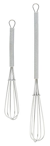 Mrs. Anderson’s Baking Mini Whisks, Includes 1 Each 5-Inch and 7-Inch Whisk