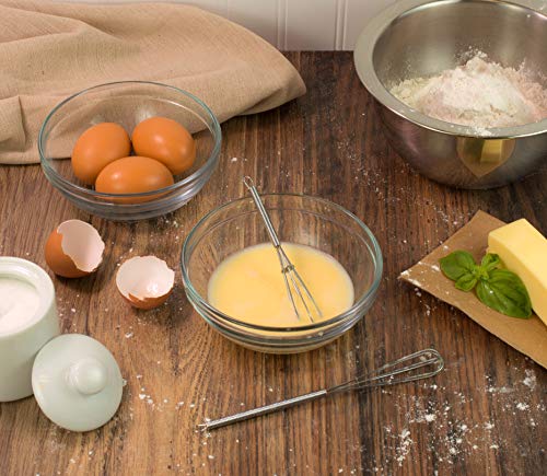 Mrs. Anderson’s Baking Mini Whisks, Includes 1 Each 5-Inch and 7-Inch Whisk