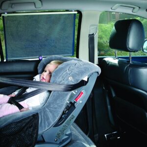 Dreambaby Extra Wide Car Window Shade, Black, 2 Pack