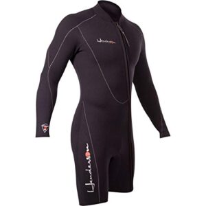 Henderson Man 5mm Thermoprene Long Sleeve Shorty / Jacket (Front Zip) Scuba Diving Wetsuit-Large