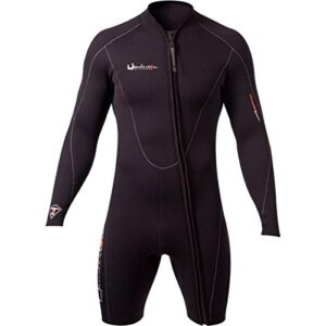 Henderson Man 5mm Thermoprene Long Sleeve Shorty / Jacket (Front Zip) Scuba Diving Wetsuit-Large