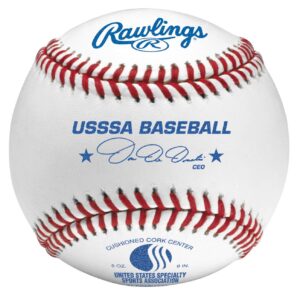 rawlings | usssa baseballs | tournament grade | rolbusssa | youth/14u | 12 count