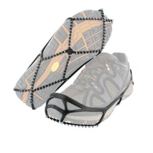 YakTrax Men's Yaktrax Walker Winter Traction Device Black X Small, Black, X-Small EU Shoe Size 34-37 UK