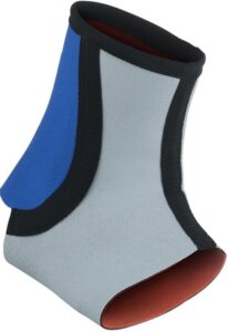 rehband basic ankle support - medium - foot brace - ankle splint for achilles tendon pain, tendonitis foot support - best ankle brace for athletic performance boost, support and recovery