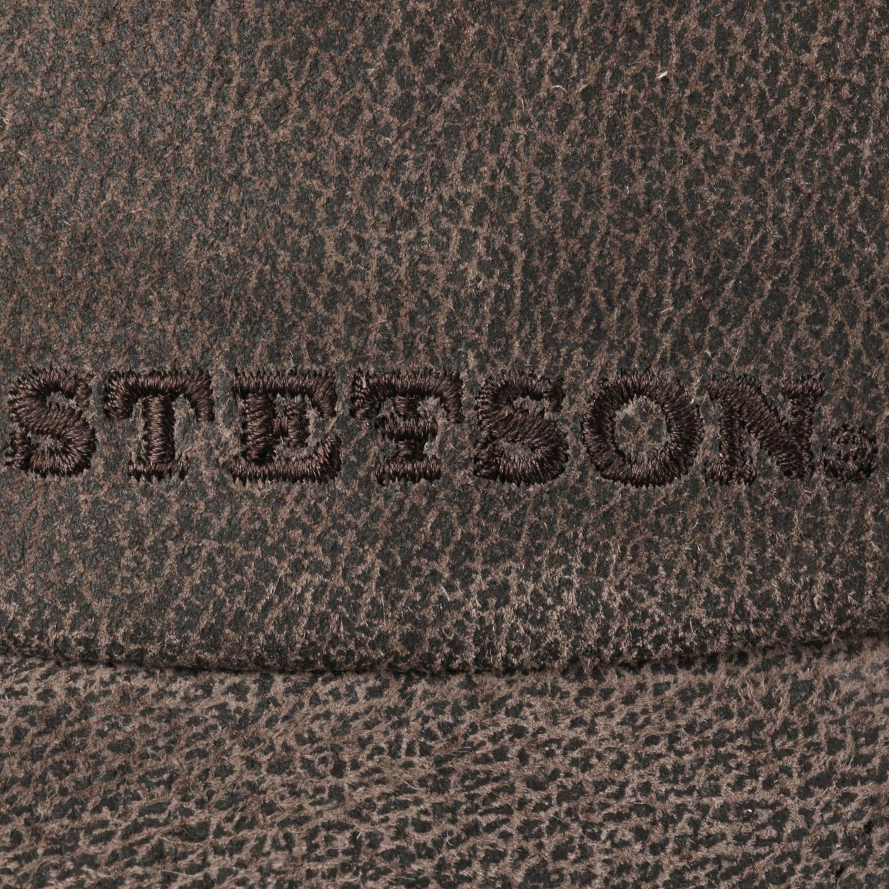 Stetson Liberty Leather Cap Men brown One Size