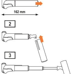 SKS GERMANY Supershort Mini Pump