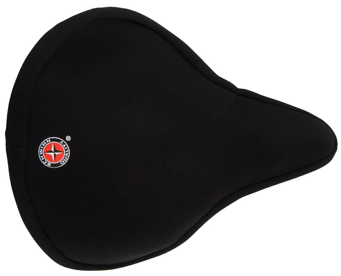 Schwinn Comfort Bike Cruiser Seat Cover, High-Tech Gel Padding Gel Seat Cushion, Fits Most Seats for Standard or Stationary Bikes