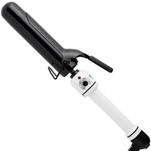 hot tools pro artist nano ceramic curling iron/wand | for smooth, shiny hair (1-1/2” in)