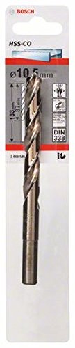 Bosch 2608585866 Metal Drill Bit Hss-Co 10, 5mmx3.43In