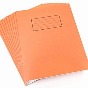 Silvine Exercise Book 5mm Squares 80 Pages 229x178mm Orange Ref EX105 [Pack of 10]