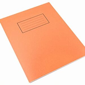 Silvine Exercise Book 5mm Squares 80 Pages 229x178mm Orange Ref EX105 [Pack of 10]