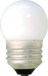 ge lighting 41267 nightlight incandescent bulb s11 medium screw (e26) 120v 7.5w soft white, 12-pack, 12 count (pack of 1), true