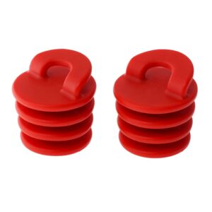 ocean kayak scupper stoppers - pack of 2, (large, red)