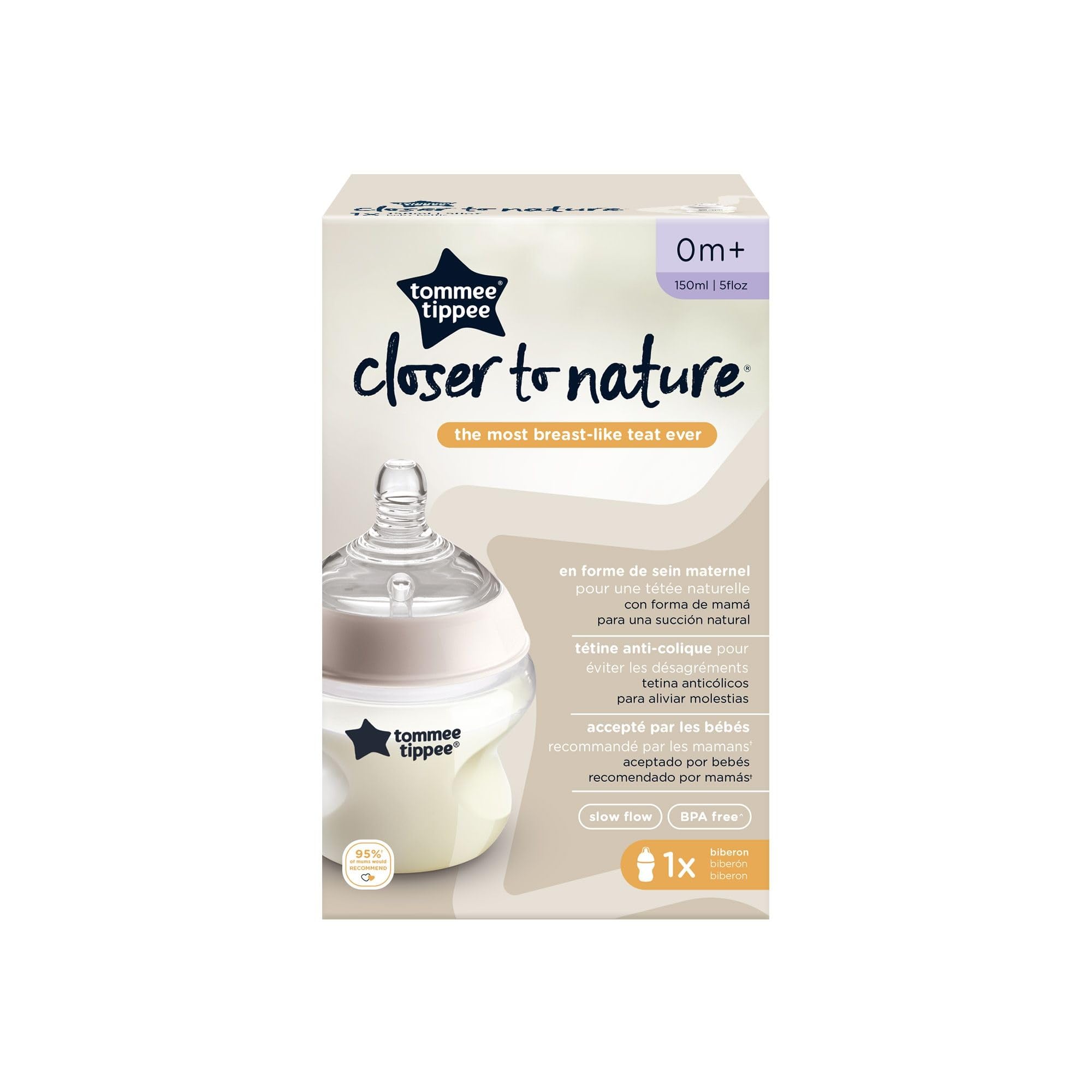 Tommee Tippee Baby Bottle Closer to Nature 2 X 260Ml Pp Decorated Bottle - [4