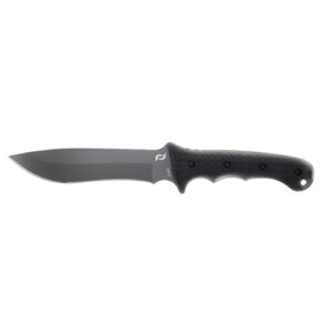 Schrade Delta Class Reckon Tini Fixed Blade with 1095 High Carbon Steel Blade, 6.4in Fixed Blade for Buschcrafting, EDC