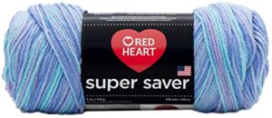 red heart super saver yarn-ocean