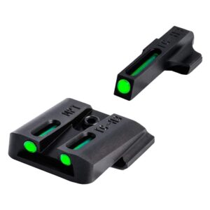 truglo tg131mpt tfo handgun pistol laser sight accessories set with tridot aiming system, compatible with smith & wesson m&p, sd9 and sd40 models