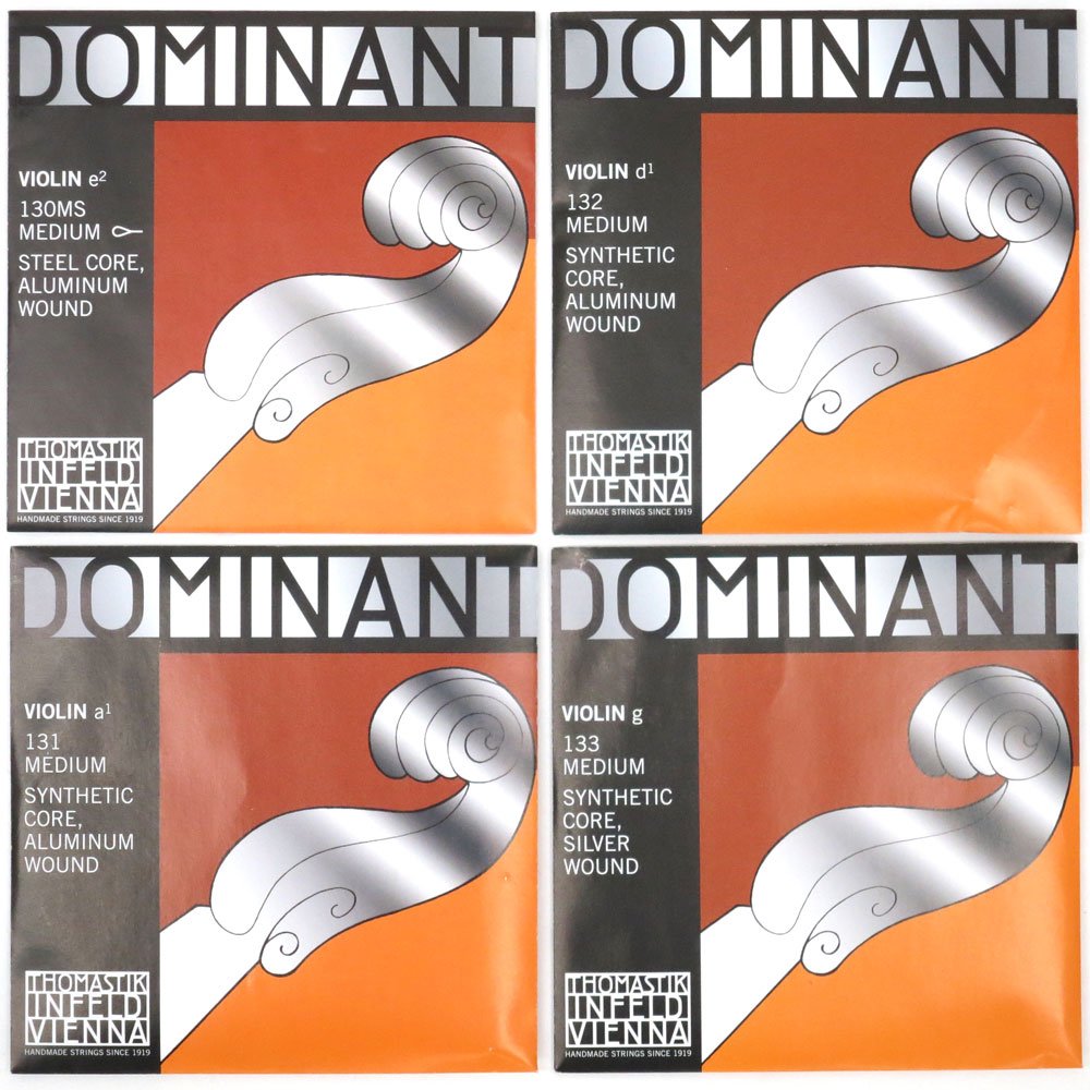 Thomastik-Infeld 135MS Dominant 4/4 Violin String Set with Wound Loop E