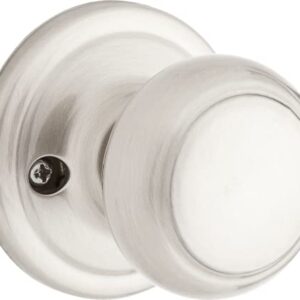 Weiser Lock GA12 T15 Knob Dummy Welcome Home Satin Nickel