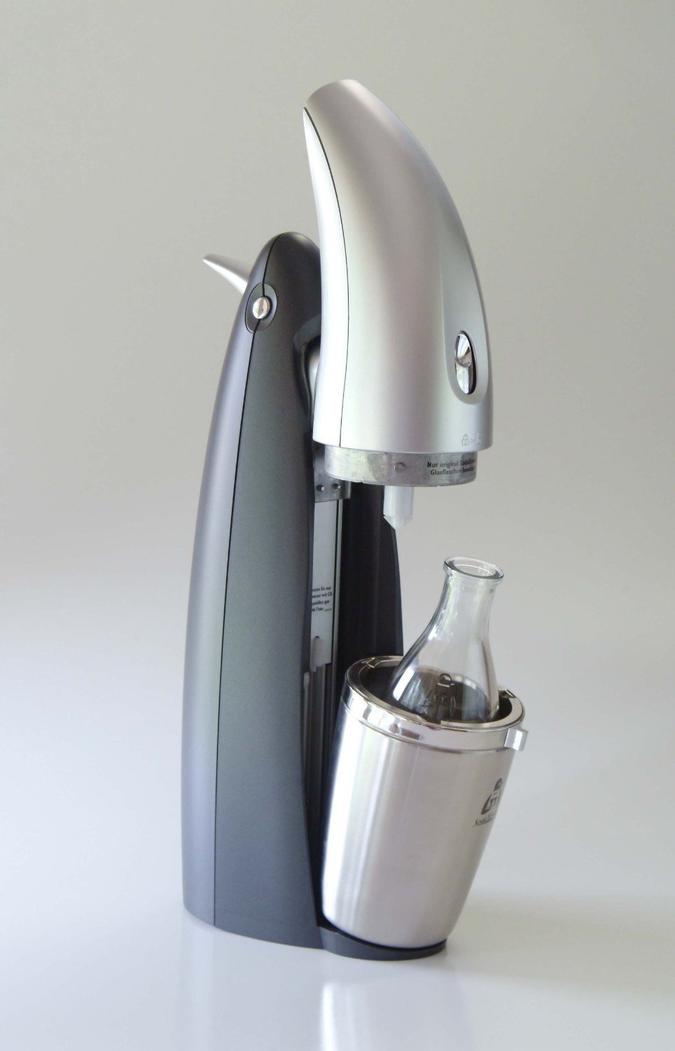 SodaStream Penguin Earth Friendly Glass Carafe Soda Maker