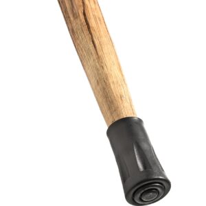 SE Survivor Series 55" Hand Carved Wolf Hiking Stick, Weatherproof, Rope Wrapped, Metal Tip - WS626-55RW