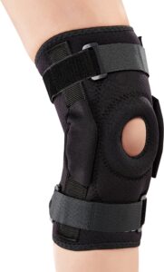 bell-horn prostyle hinged patella knee brace, small/medium