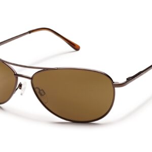 Suncloud Patrol Metal Sunglasses - Brown | Brown