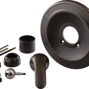 Delta Faucet Shower Handle Renovation Repair Trim Kit for Delta 600 Series Tub and Shower Trim Kits, Venetian Bronze RP54870RB