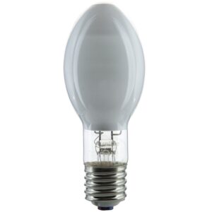 sunlite 03670-su mv100/dx/mog h37 mercury vapor lamp, 100 watts, mogul base (e39), ed23, 8000 hours life, 4200 lumen, coated white finish, 3600k