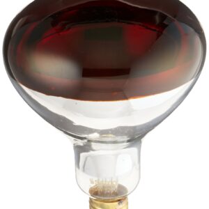 Satco S4998 Medium Light Bulb in Bronze/Dark Finish, 6.50 inches, UNKNOWN, Red Heat