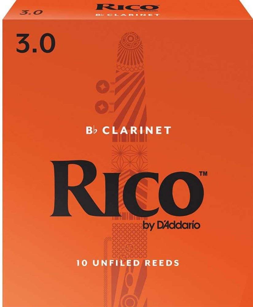 Rico Bb Clarinet Reeds Box of 10 3