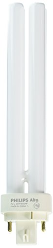 Philips Alto PL-C Energy Saver Compact Fluorescent Light Bulb: 1800-Lumen, 3500-Kelvin, 26-Watt, 4-Pin G24-3 Base, Daylight