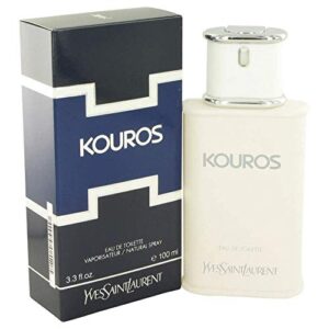 Yves Saint Laurent Kouros Eau De Toilette Spray for Men, 3.3 Ounce / 100 ml