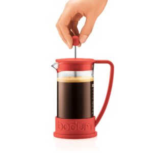 Bodum Brazil Three Cup French Press Coffee Maker - Red