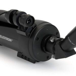 Celestron – MAK 90mm Angled Spotting Scope – Maksutov Spotting Scope – Great for Long Range Viewing – 39x Magnification with 32mm Eyepiece – Multi-coated Optics – Rubber Armored