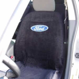 Seat Armour SA100FORB Black 'Ford' Seat Protector Towel