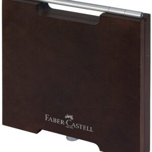 Faber-Castell 110072 – Wooden Case with 72 Polychrome Ecopencils, Multi-Coloured